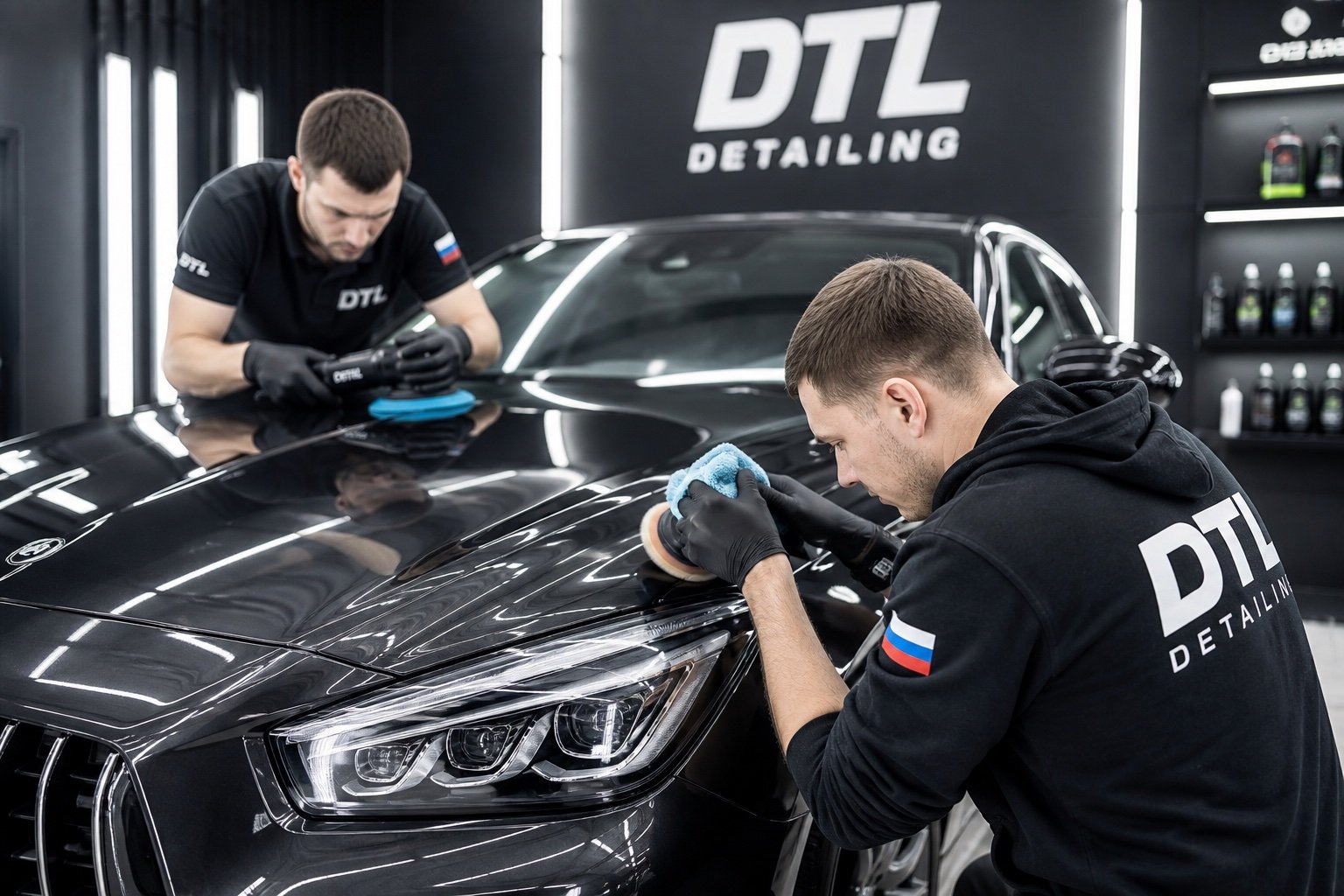Детейлинг DTL — полировка кузова